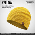 Winter Knitted Beanie Hats Warm Night Running Reflective Hat Unisex Windproof Ear Protection Cycling Hiking Ski Cap