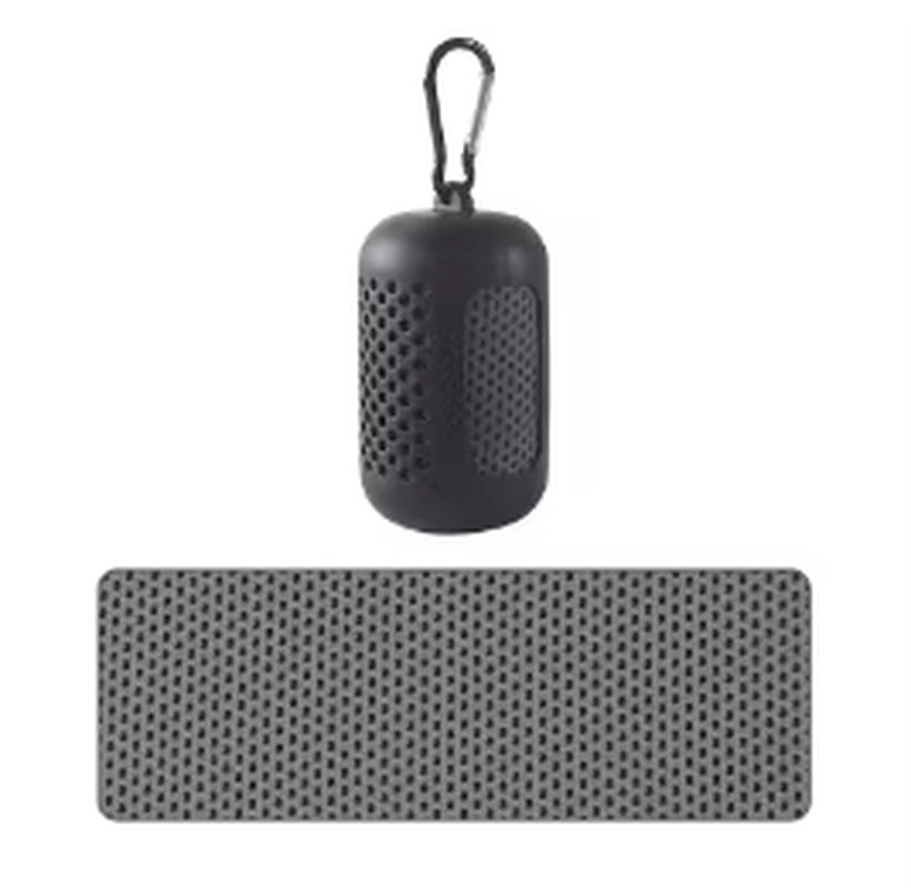 Cooling Towel Breathable Chilly Towel Sports Towel with Storage Box Yoga Towel Gym Towel for Indoor & Outdoor Activities