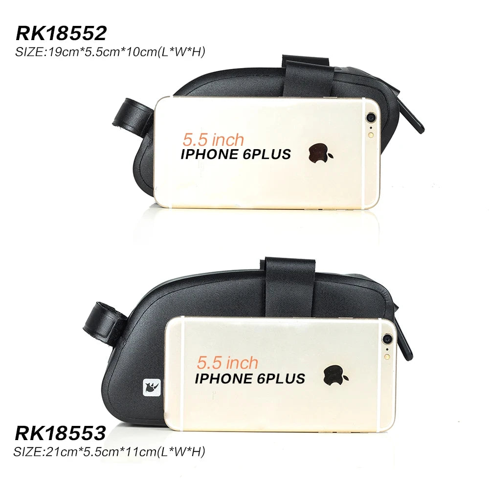 Waterproof Bike Bag Bicycle Saddle Tail Bags Bag Pouch Accessories TPU Bicycle Front Rear Tube Saddle Bag for MTB Bike