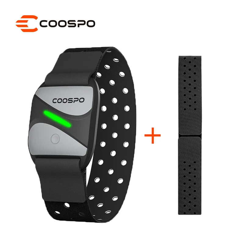 HW807 HRV Heart Rate Monitor Armband Optical Outdoor Fitness Sensor Bluetooth 5.0 ANT+ IP67 Running Cycling for Wahoo